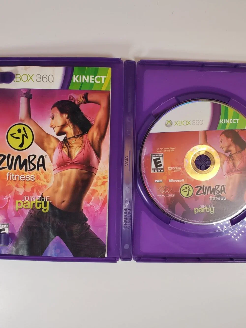 Zumba Fitness Microsoft Xbox 360 - Kinect compatible, Basically brand new